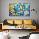Abstract painting interior design original canvas